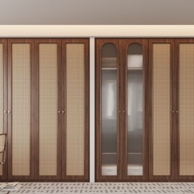 中古风衣柜 装饰桌 衣柜 梳妆台