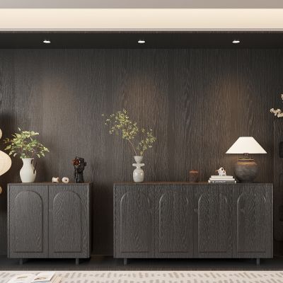 现代装饰柜 玄关柜 饰品摆件