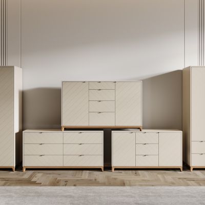 现代北欧组合柜