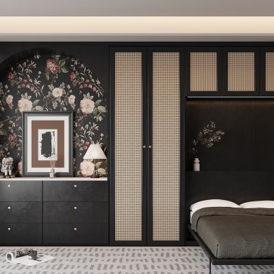 中古风衣柜 装饰桌 衣柜 折叠床 莫斯床 梳妆台