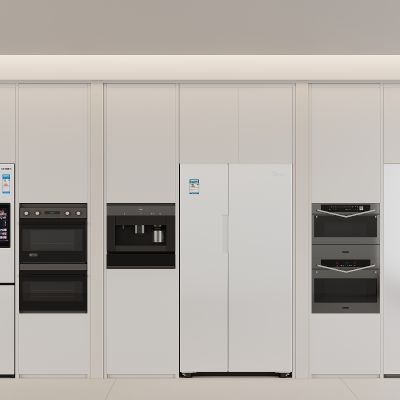 现代冰箱冰柜智能冰箱 烤箱 消毒柜 洗碗机 双门冰箱