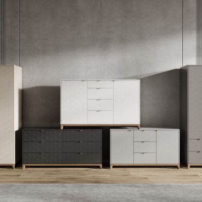 现代北欧组合柜