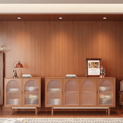 中古风餐边柜 收纳柜 边柜 装饰柜