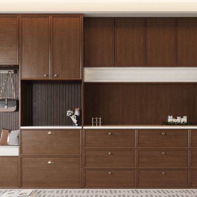 中古风餐边柜 鞋柜 收纳柜 边柜 装饰柜