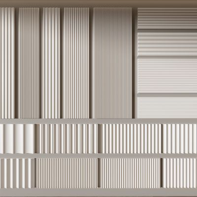 现代护墙板 格栅板 长城板 波浪板 墙饰板 木饰面 护墙板 长虹板 现代