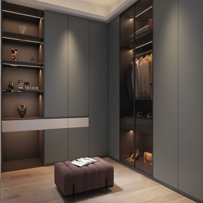 现代衣帽间