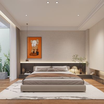 现代卧室