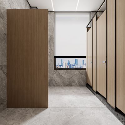 现代公共卫生间，公共卫生间，卫生间