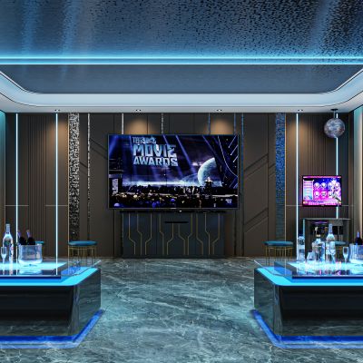 现代娱乐室，KTV包厢，KTV