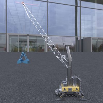 重型吊机起重机工程作业机械器械