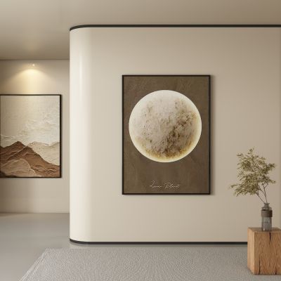 侘寂画 装饰画 肌理画 挂画