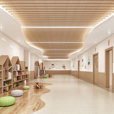幼儿园 托儿所 儿童活动区