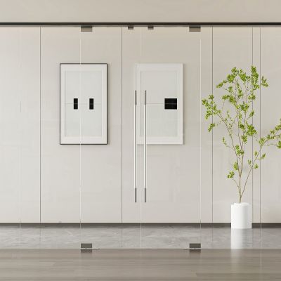 办公室玻璃门 玻璃隔间 高隔墙