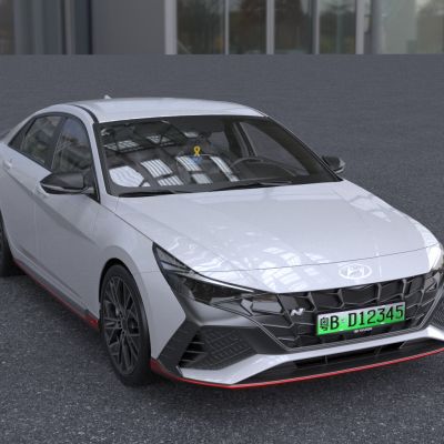 2023款现代伊兰特N新能源汽车轿车