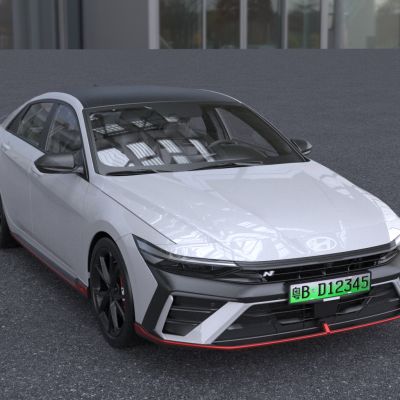 2023款现代伊兰特N新能源汽车轿车