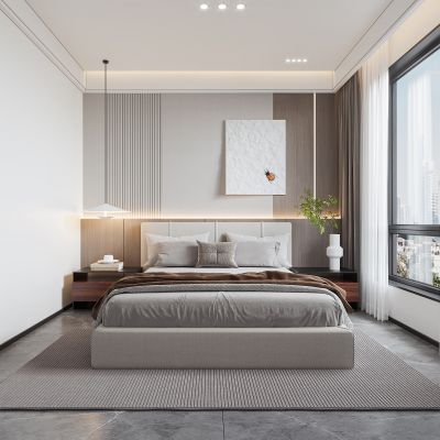 现代卧室