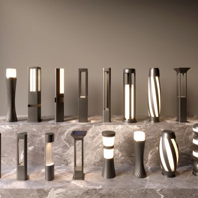 现代景观灯 现代户外灯 草坪灯 草地路灯 花园落地灯 庭院灯 创意景观灯