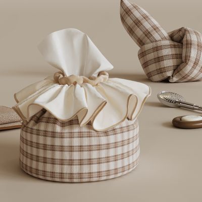 现代抽纸袋浴室摆件