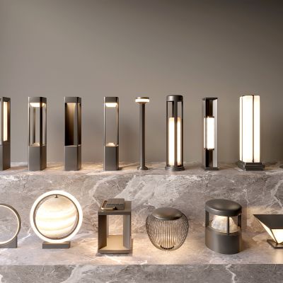 现代景观灯 现代户外灯 草坪灯 草地路灯 花园落地灯 庭院灯 创意景观灯