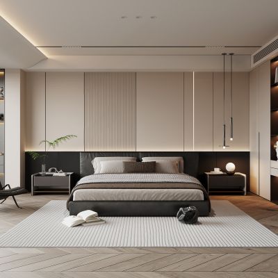 现代卧室