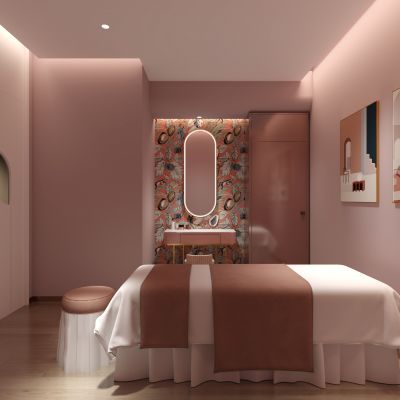 现代美容院包房