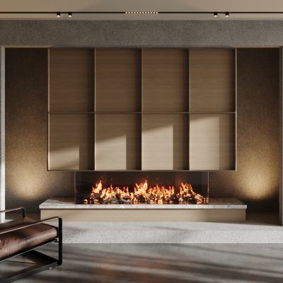 现代壁炉 火炉