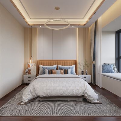 现代卧室