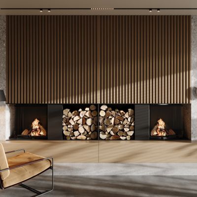 现代壁炉 火炉