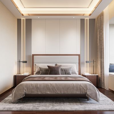 现代卧室