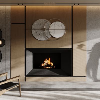 现代壁炉 火炉