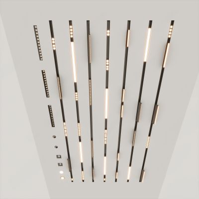 磁吸灯_灯具组合