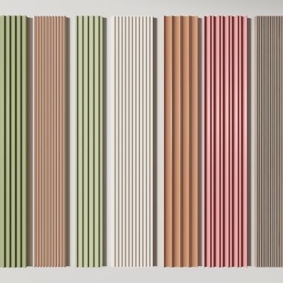 现代护墙板 格栅板 长城板 波浪板 墙饰板 木饰面 护墙板 长虹板 现代