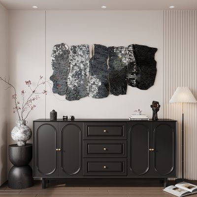 新中式玄关柜 摆件 