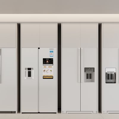 现代冰箱冰柜智能冰箱 烤箱 消毒柜 洗碗机 双门冰箱