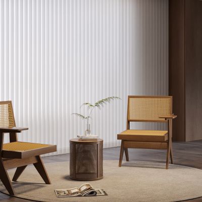 侘寂藤编休闲椅_日式风格_原木风_侘寂风_藤编椅子_休闲椅子