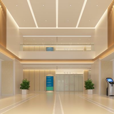 现代医院大堂