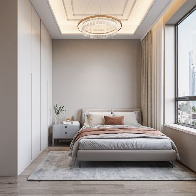 现代卧室