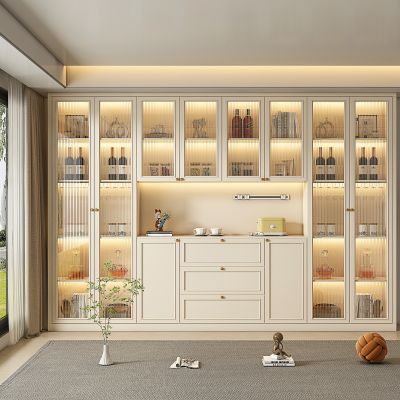 现代奶油风酒柜 餐边柜