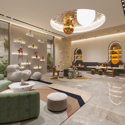 现代儿童娱乐区