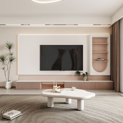 现代客餐厅3D模型