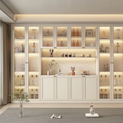 现代奶油风酒柜 餐边柜