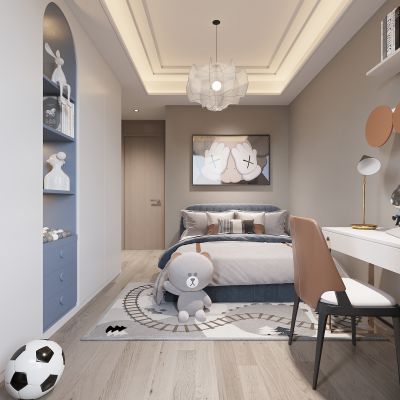 现代儿童房