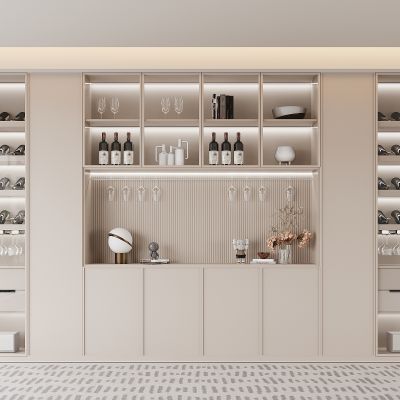 现代餐边柜 酒柜 饰品摆件