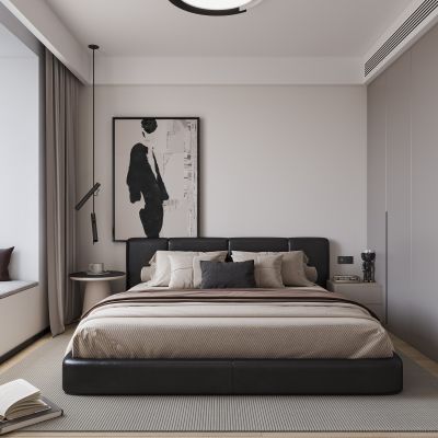 现代卧室