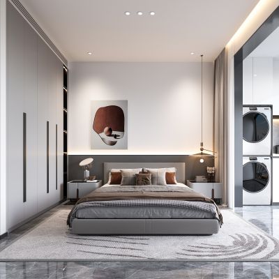 现代卧室