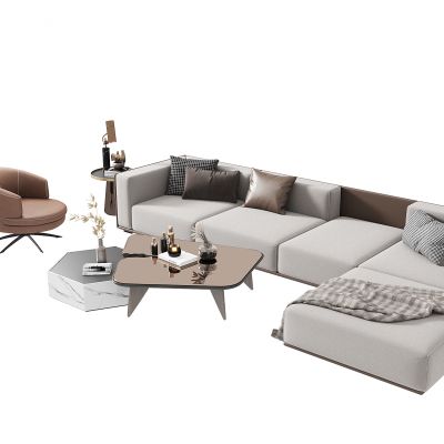 现代组合沙发