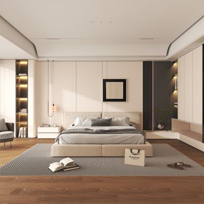 现代卧室