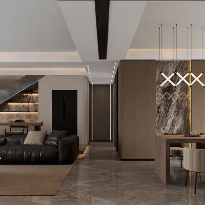 现代意式轻奢客餐厅