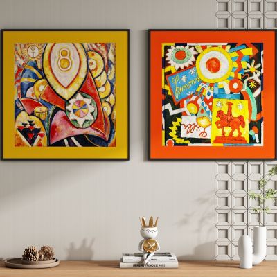 抽象装饰画挂画