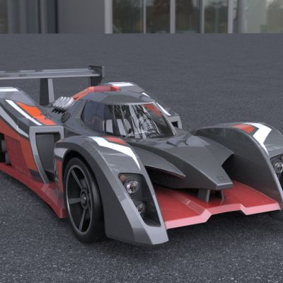 2024款超跑ORAZRH24赛车汽车